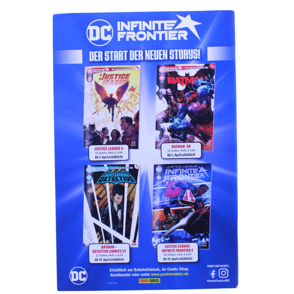 Justice League Comic Nr. 4 (Restart 2022) Panini – Ordnung und Einheit